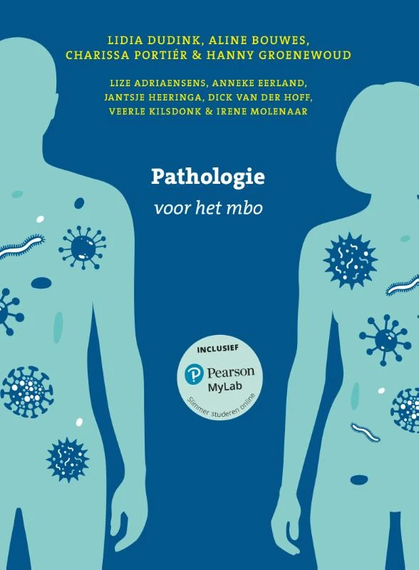 Pathologie voor verpleegkundigen v/h mbo met MyLab NL toegangscode – Lidia Dudink – boek cover