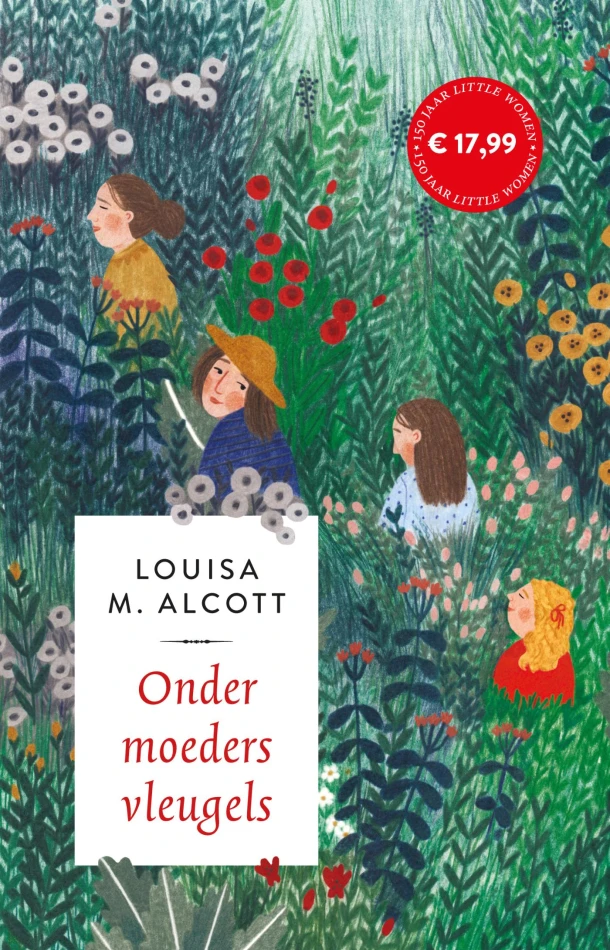 Onder moeders vleugels – Louisa M. Alcott – boek cover