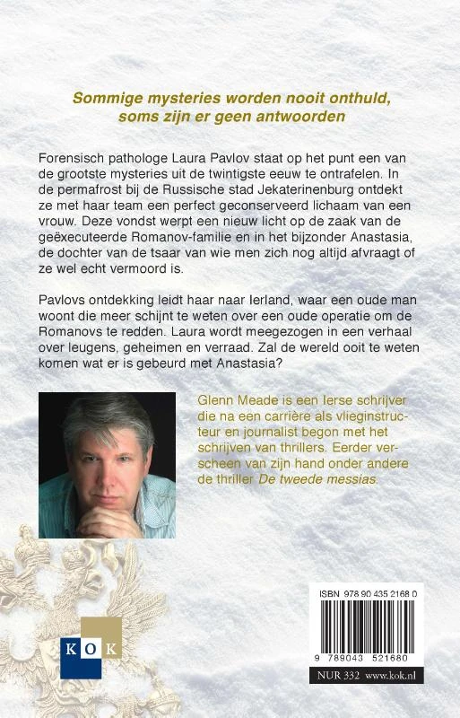 Het Romanov Mysterie – Glenn Meade – boek cover
