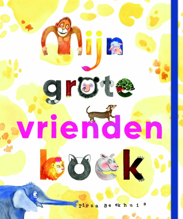Mijn grote vriendenboek – Tirza Beekhuis – boek cover