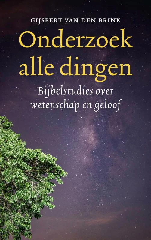 Onderzoek alle dingen – Gijsbert van den Brink – boek cover