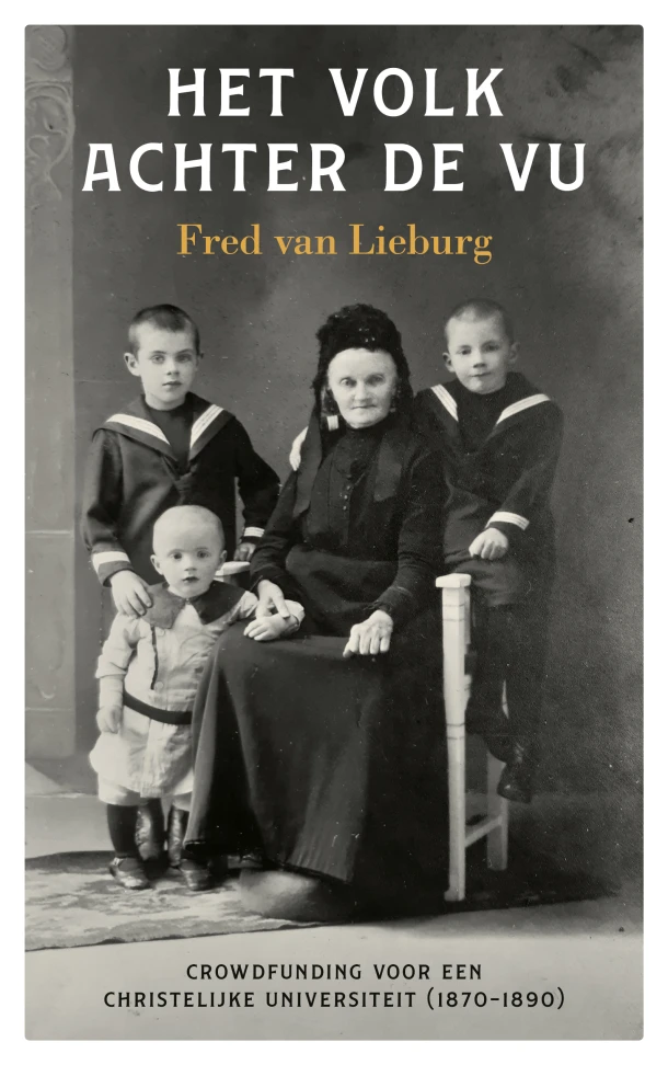Het volk achter de VU – Fred van Lieburg – boek cover