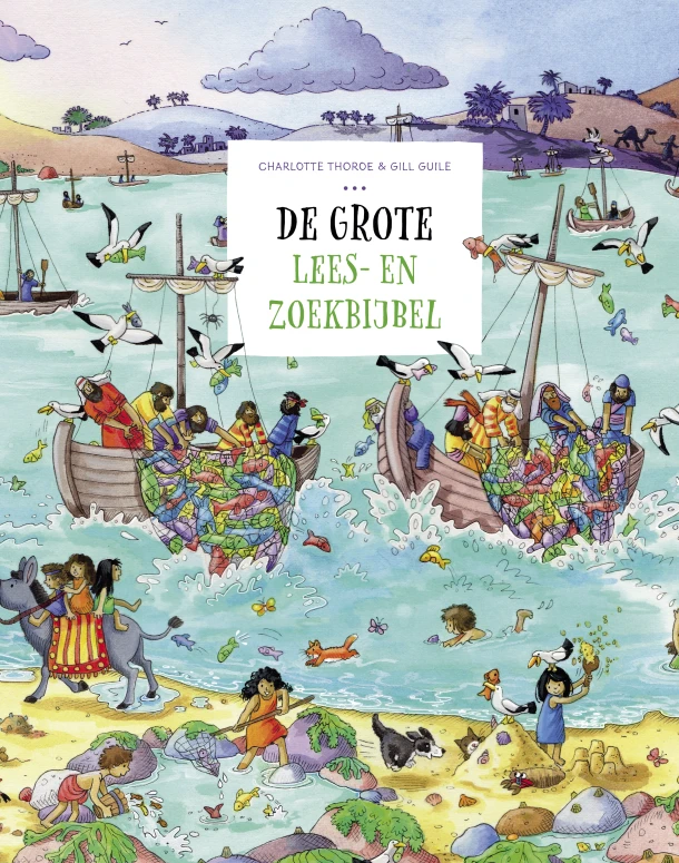De grote lees- en zoekbijbel – Charlotte Thoroe – boek cover