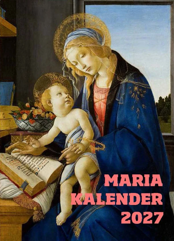 Mariakalender 2027 – boek cover