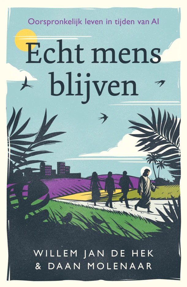 Echt mens blijven – Daan Molenaar – boek cover