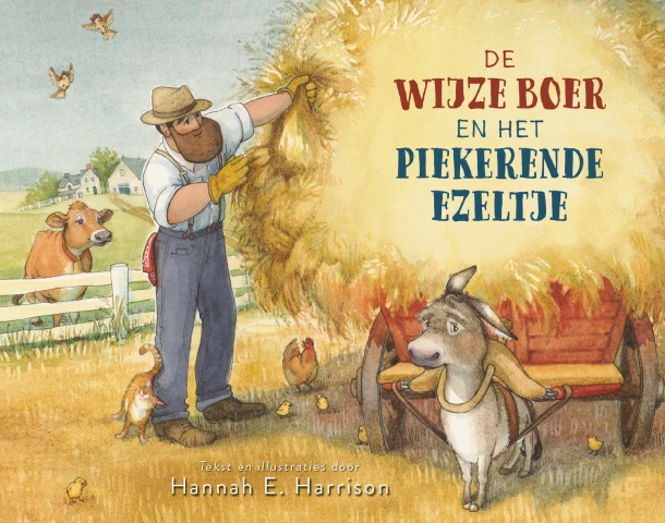 De wijze boer en het piekerende ezeltje – Hannah E. Harrison – boek cover