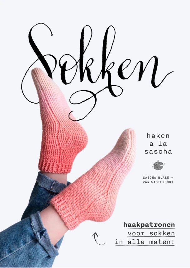 Sokken haken à la Sascha – Sascha Blase-Van Wagtendonk – boek cover