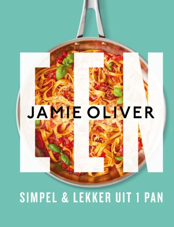 Jamie Oliver - EEN – Jamie Oliver – boek cover