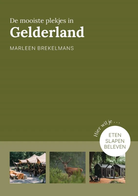 De mooiste plekjes in Gelderland – Marleen Brekelmans – boek cover