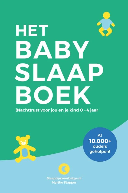 Het baby slaapboek – Myrthe Stapper – boek cover