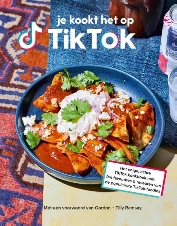 Je kookt het op TikTok – TikTok – boek cover