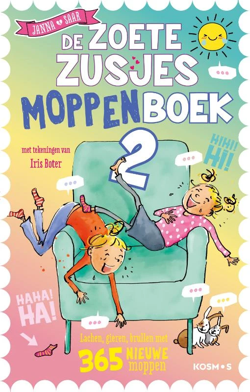 De Zoete Zusjes moppenboek 2 – Hanneke de Zoete – boek cover