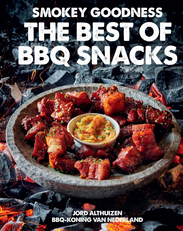 Smokey Goodness The Best of BBQ Snacks – Jord Althuizen – boek cover