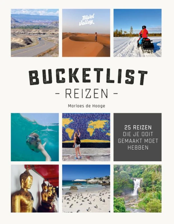 Bucketlist reizen – Marloes de Hooge – boek cover