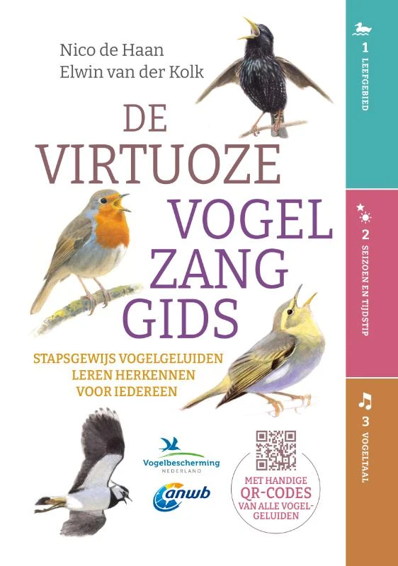 De virtuoze vogelzanggids – Nico de Haan – boek cover