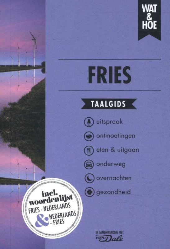 Fries – Wat & Hoe taalgids – boek cover
