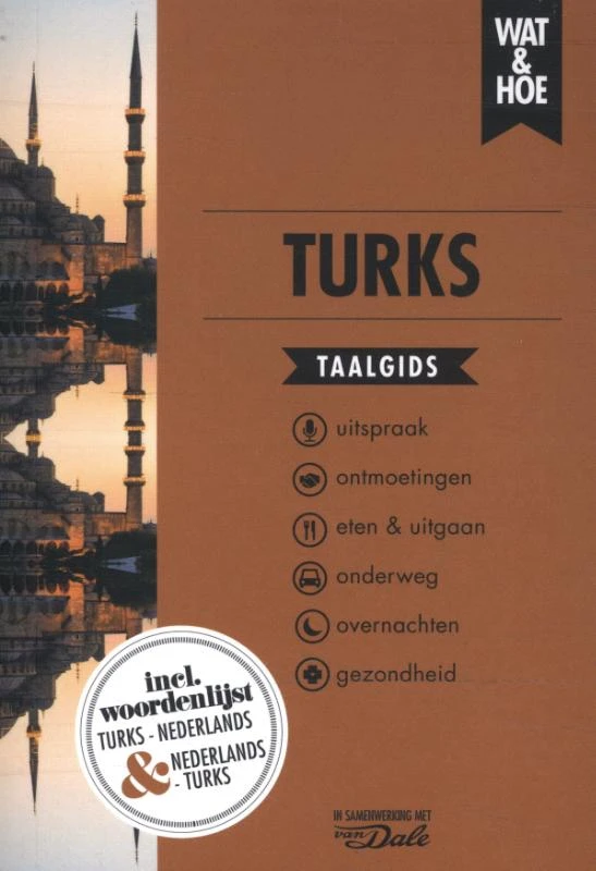 Turks – Wat & Hoe taalgids – boek cover