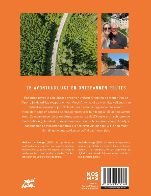 Waanzinnige roadtrips – Marloes de Hooge – boek cover