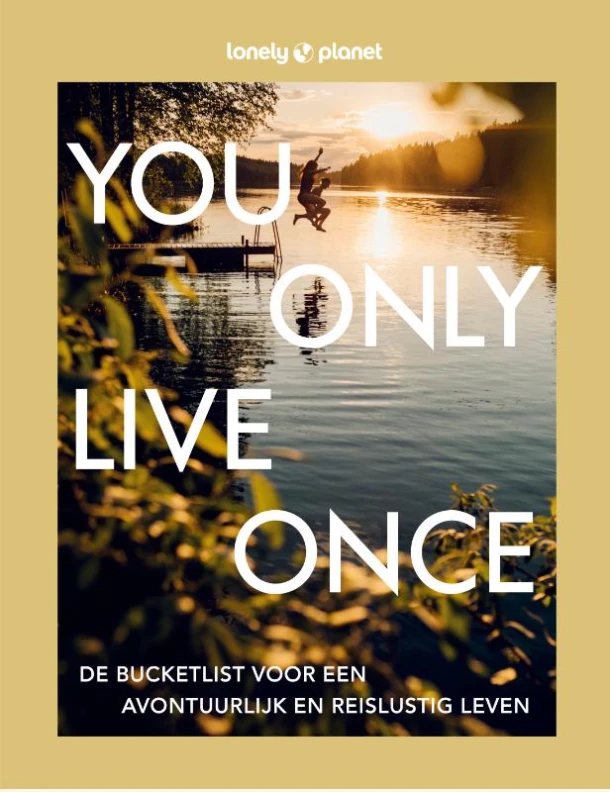 You Only Live Once – Lonely Planet – boek cover