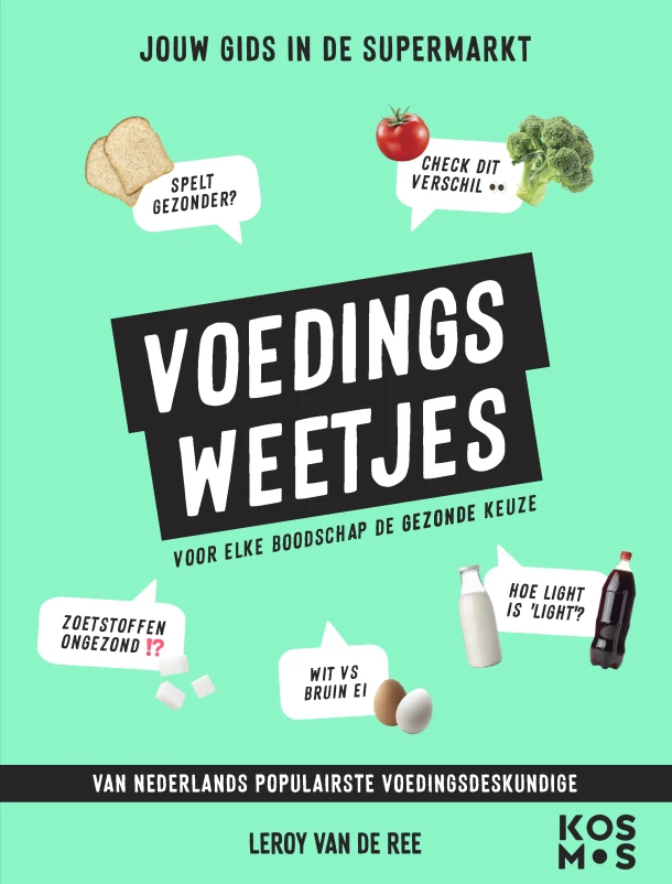 Voedingsweetjes – Leroy van de Ree – boek cover