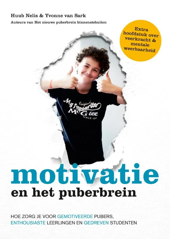 Motivatie en het puberbrein – Huub Nelis – boek cover