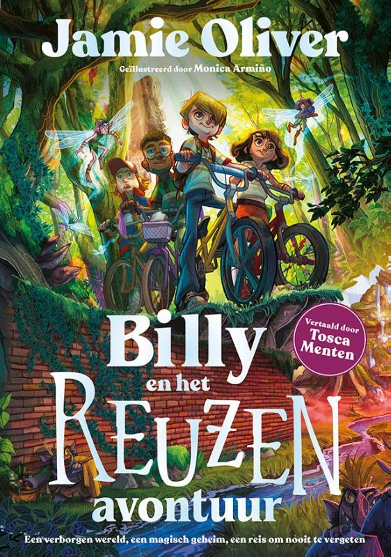 Billy en het Reuzenavontuur – Jamie Oliver – boek cover