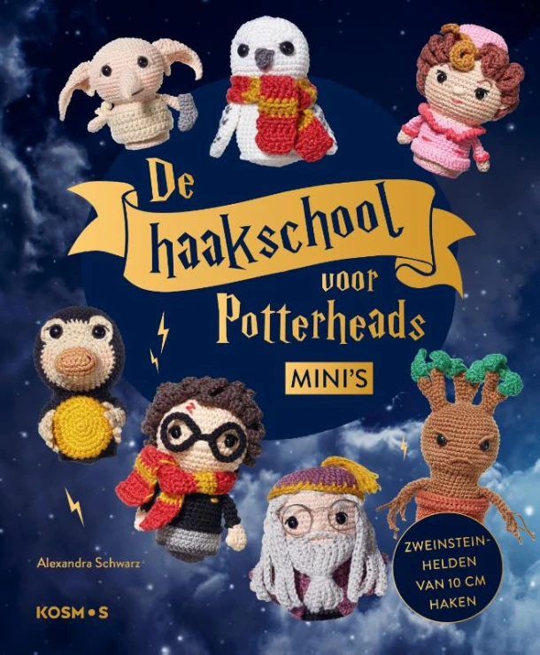 De haakschool voor Potterheads mini's – Alexandra Schwarz – boek cover