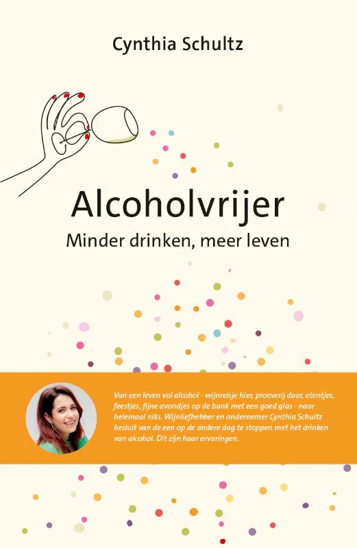 Alcoholvrijer – Cynthia Schultz – boek cover