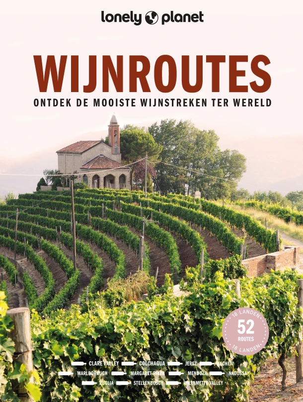 Wijnroutes – Lonely Planet – boek cover