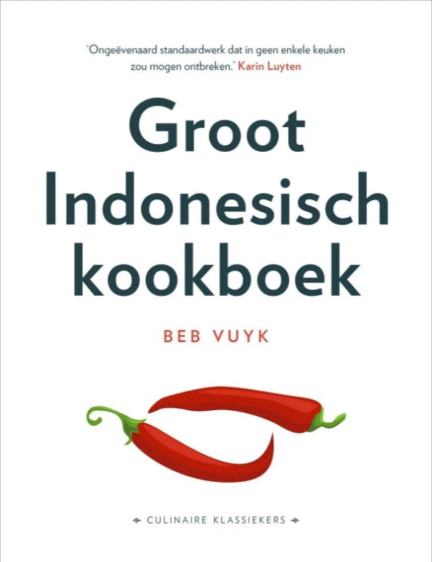 Groot Indonesisch kookboek – Beb Vuyk – boek cover