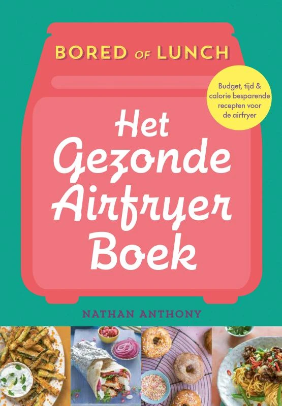 Het gezonde airfryer boek – Nathan Anthony – boek cover