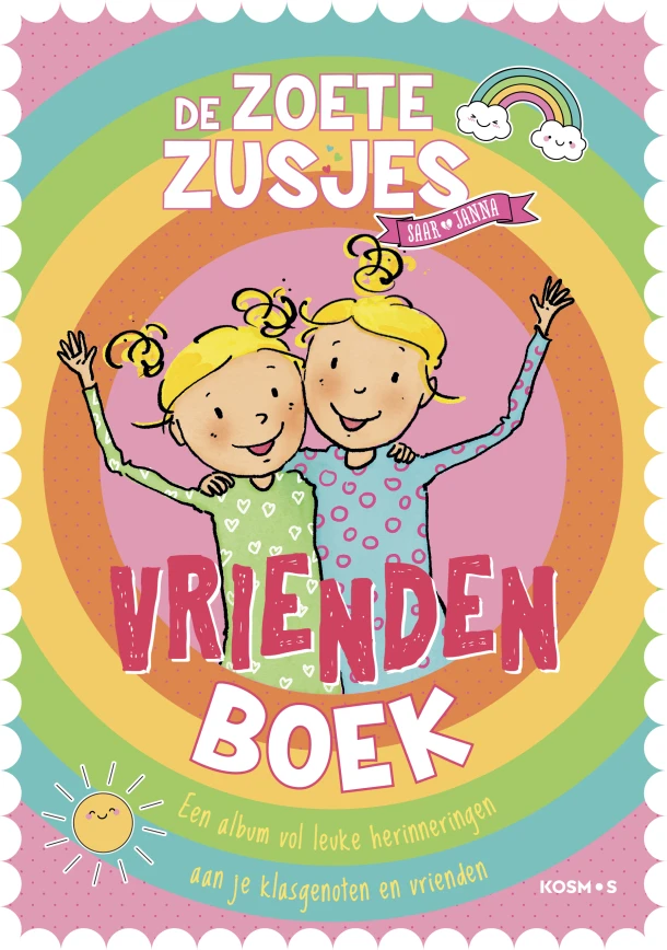 De Zoete Zusjes vriendenboek – Hanneke de Zoete – boek cover