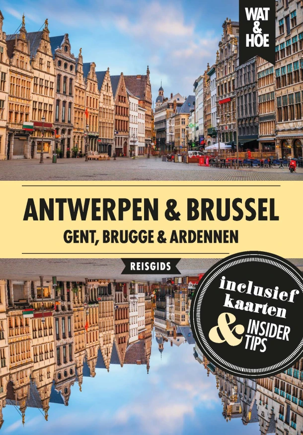 Antwerpen, Brussel – Wat & Hoe reisgids – boek cover