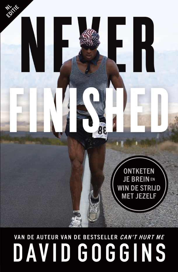 Never Finished – David Goggins – boek cover