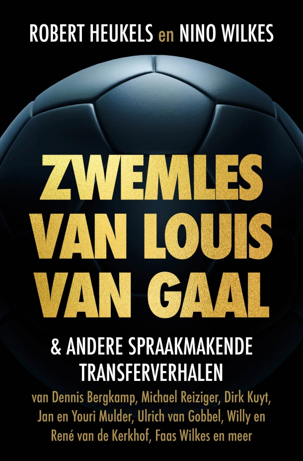Zwemles van Louis van Gaal – Nino Wilkes – boek cover