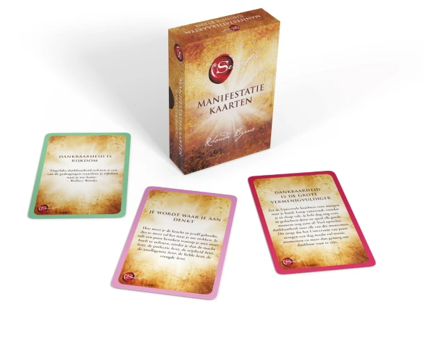 The Secret manifestatie kaarten – Rhonda Byrne – boek cover
