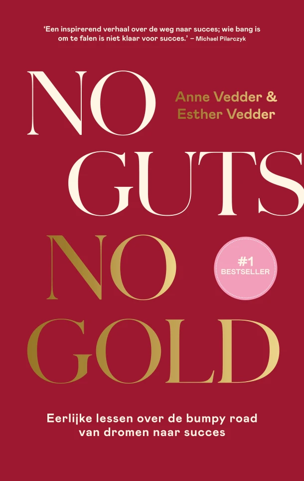 No Guts, No Gold – Anne Vedder – boek cover