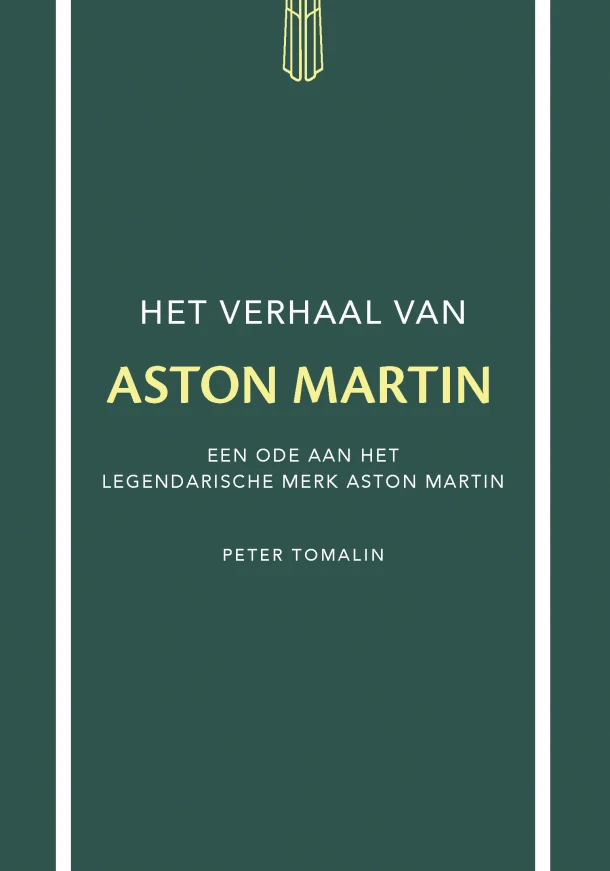 Het verhaal van Aston Martin – Peter Tomalin – boek cover