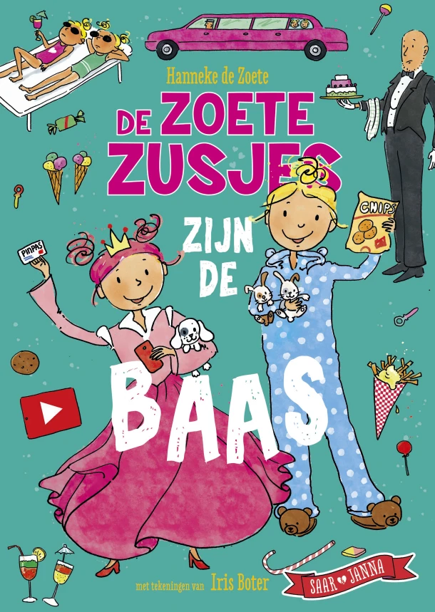De Zoete Zusjes zijn de baas – Hanneke de Zoete – boek cover