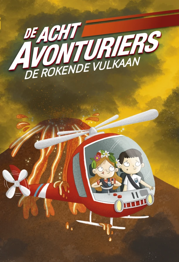 De rokende vulkaan – Sj King – boek cover