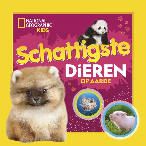 Schattigste dieren op aarde – National Geographic – boek cover