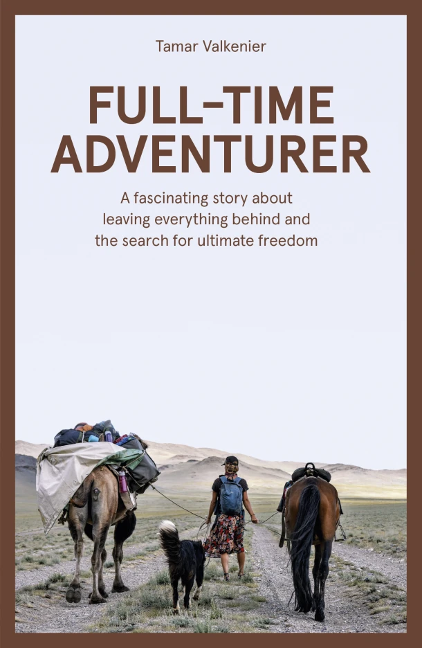 Full-Time Adventurer – Tamar Valkenier – boek cover