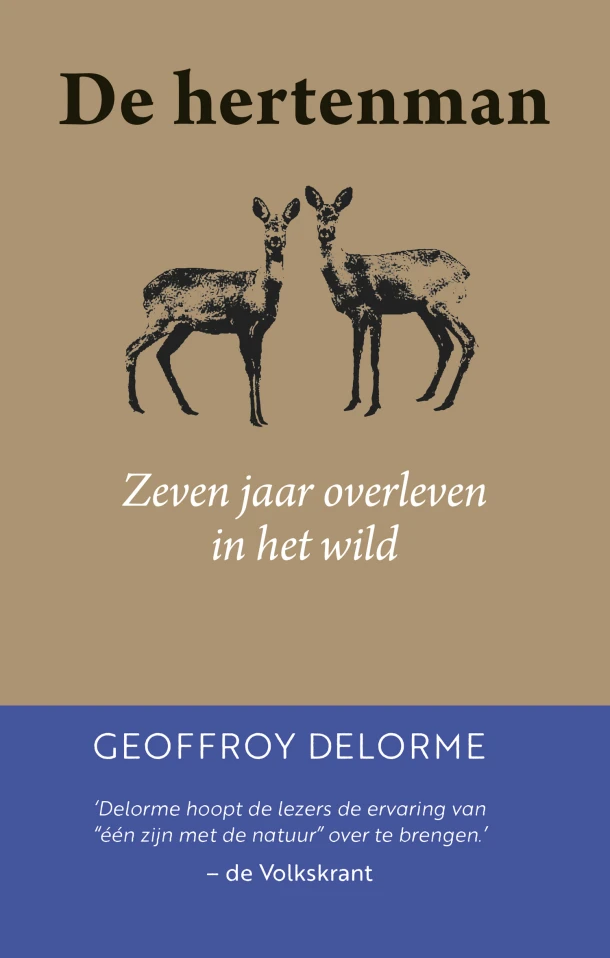De hertenman – Geoffroy Delorme – boek cover