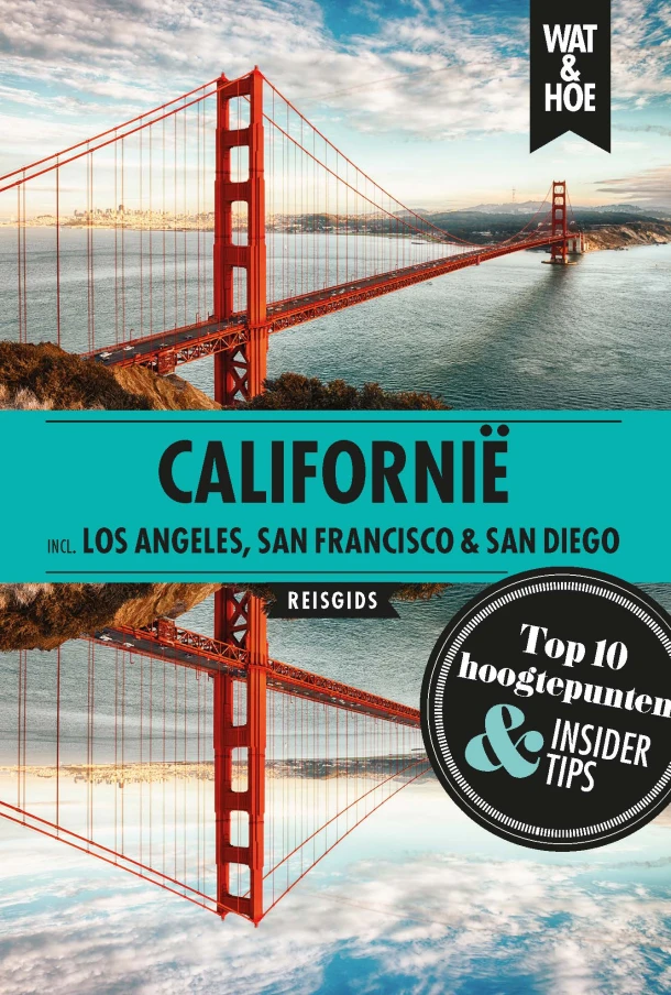 Californië – Wat & Hoe reisgids – boek cover