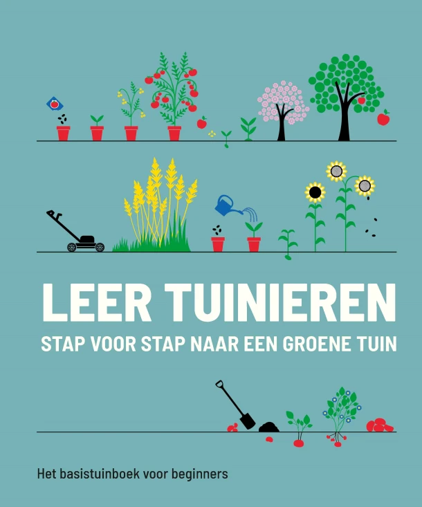 Leer tuinieren - stap voor stap naar een groene tuin – Royal Horticultural Society – boek cover