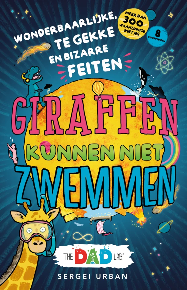 Giraffen kunnen niet zwemmen – Sergei Urban – boek cover