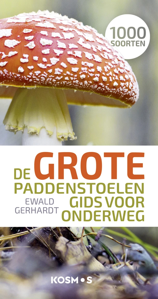 De grote paddenstoelengids voor onderweg – Ewald Gerhardt – boek cover