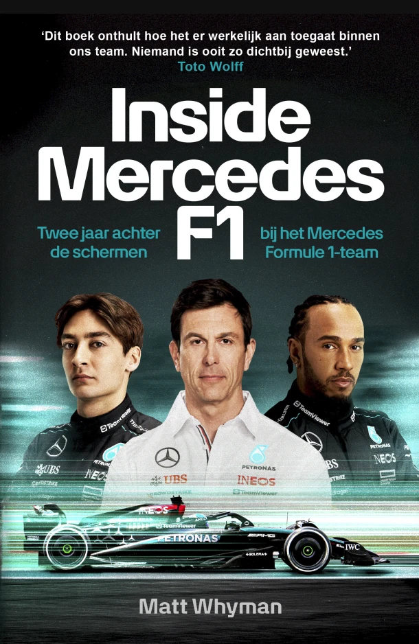 Inside Mercedes F1 – Matt Whyman – boek cover