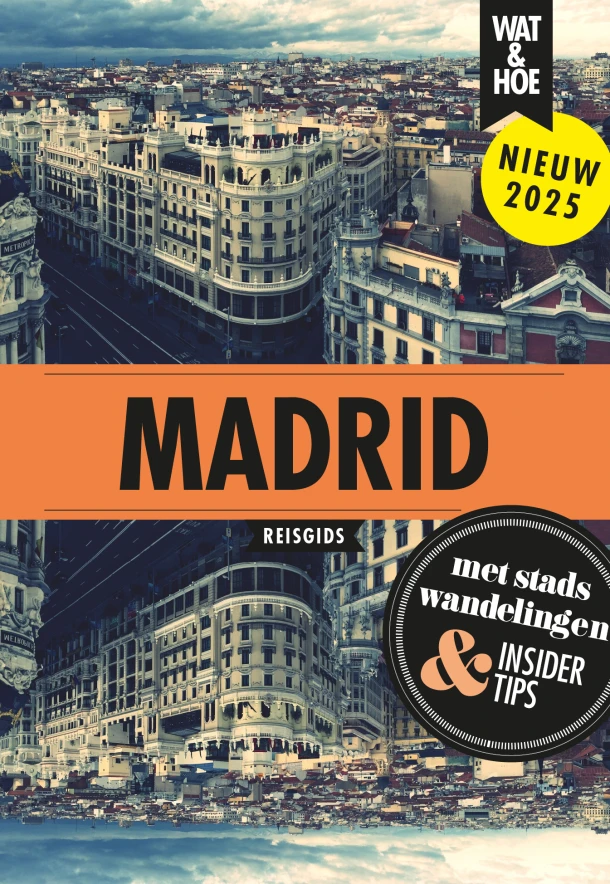 Madrid – Wat & Hoe reisgids – boek cover