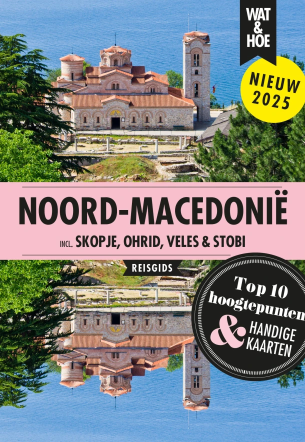 Noord-Macedonië – Wat & Hoe reisgids – boek cover